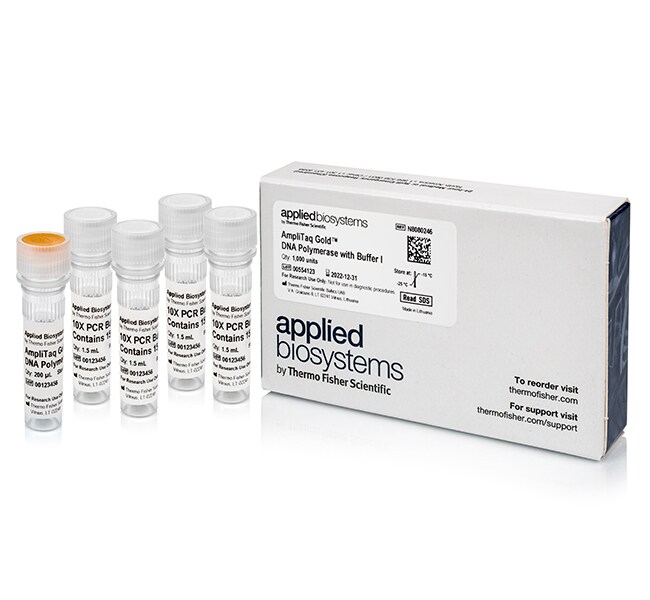 AmpliTaq Gold&trade; DNA Polymerase with Buffer I